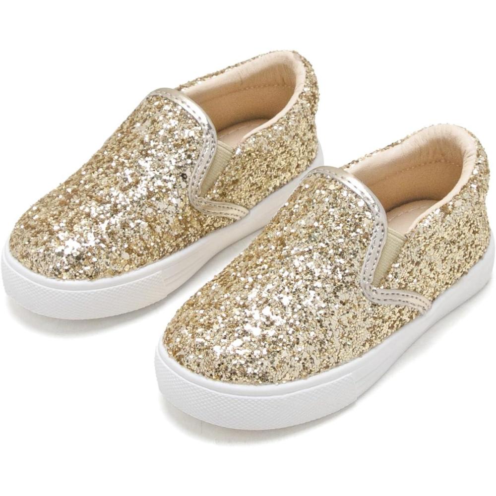 imageKiderence Toddler Girls Sneakers Little Girls Running Sports ShoesToddlerLittle KidsCy02gold