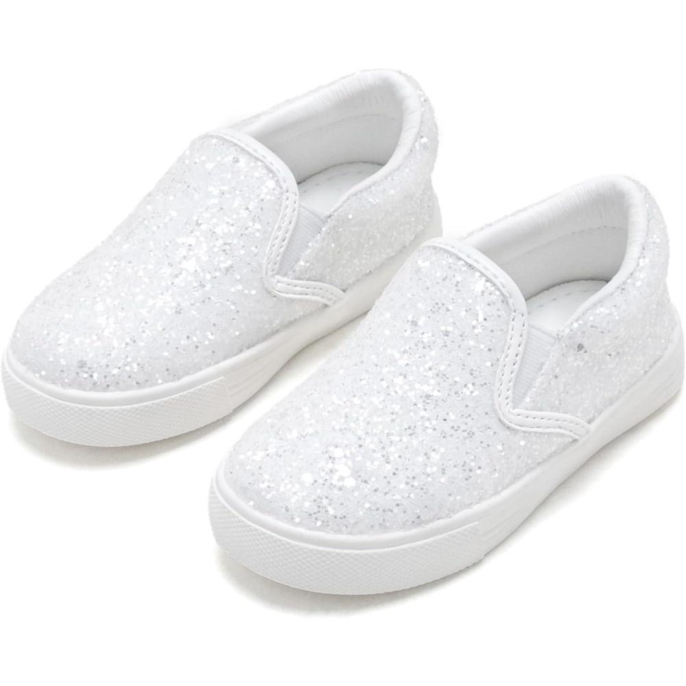 imageKiderence Toddler Girls Sneakers Little Girls Running Sports ShoesToddlerLittle KidsCy02white