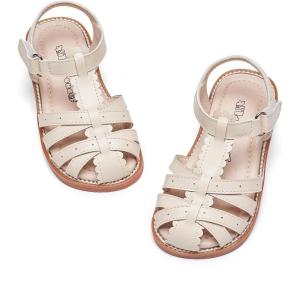 Kiderence Toddler Girls Sandals Little Girls Kids Summer Shoes Toddler Sandals(9733 – White)