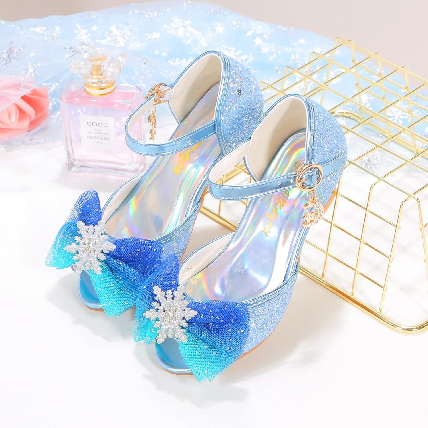 imageGirls Ballet Mary Jane Strap School Uniform Dress Flat Shoes ToddlerLittle Kid12blue