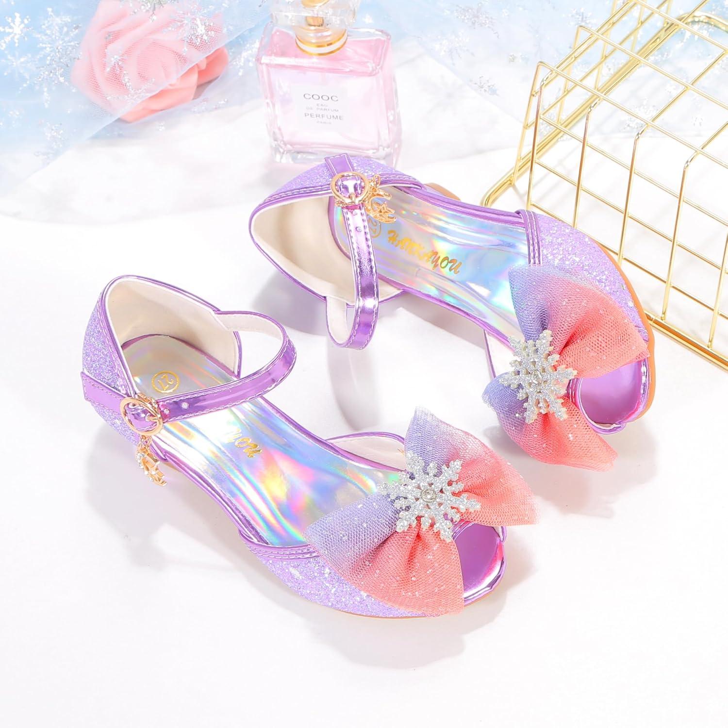 imageGirls Ballet Mary Jane Strap School Uniform Dress Flat Shoes ToddlerLittle Kid12purple