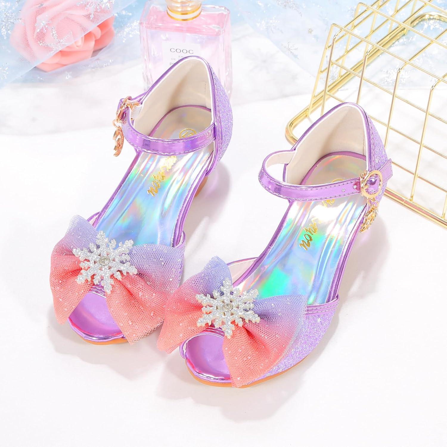 imageGirls Ballet Mary Jane Strap School Uniform Dress Flat Shoes ToddlerLittle Kid12purple