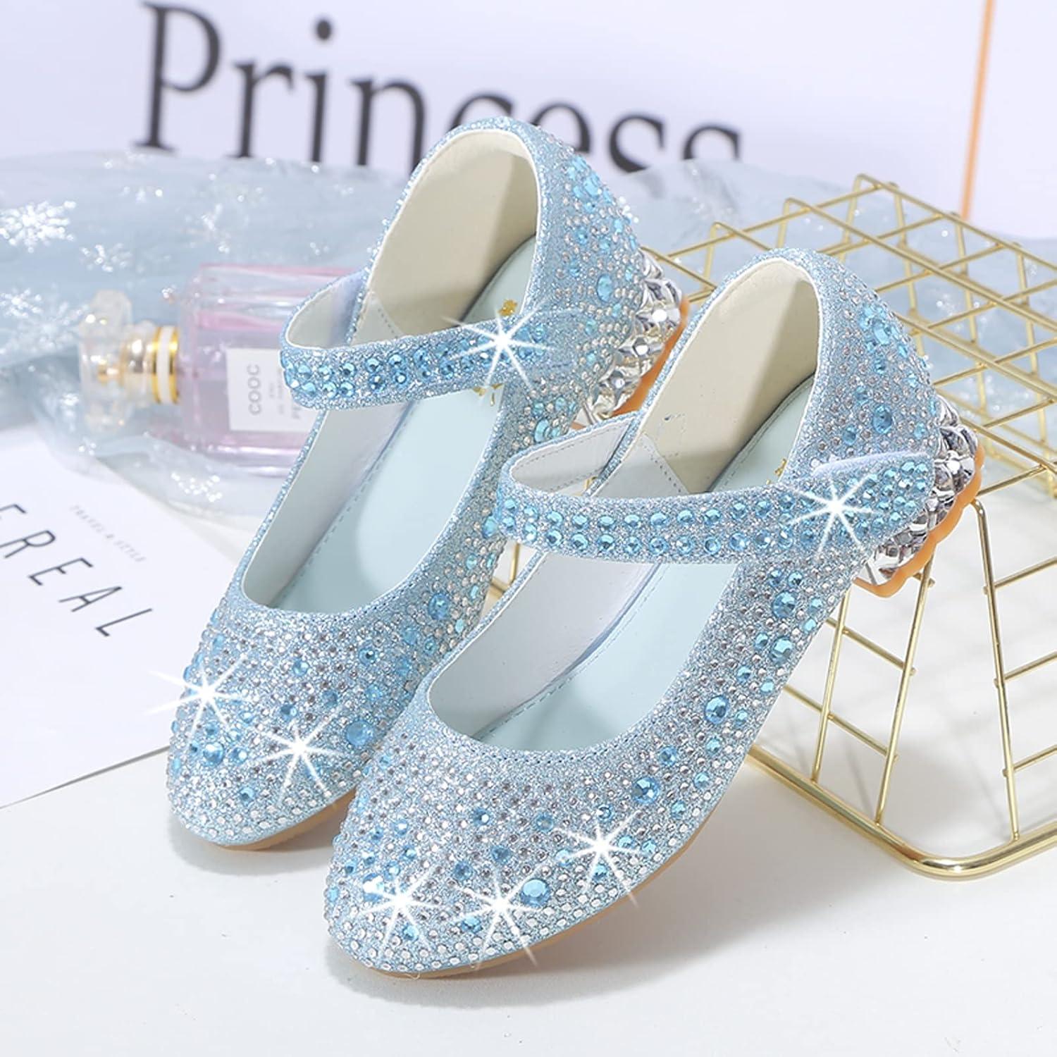 imageGirls Ballet Mary Jane Strap School Uniform Dress Flat Shoes ToddlerLittle Kid6103blue