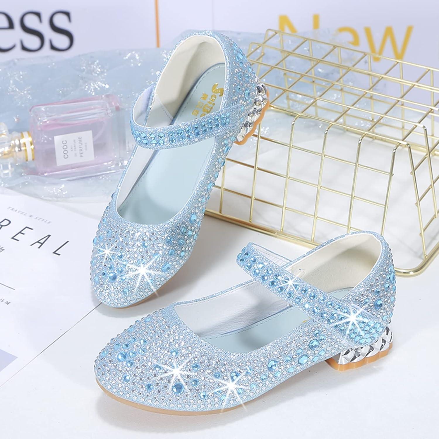 imageGirls Ballet Mary Jane Strap School Uniform Dress Flat Shoes ToddlerLittle Kid6103blue