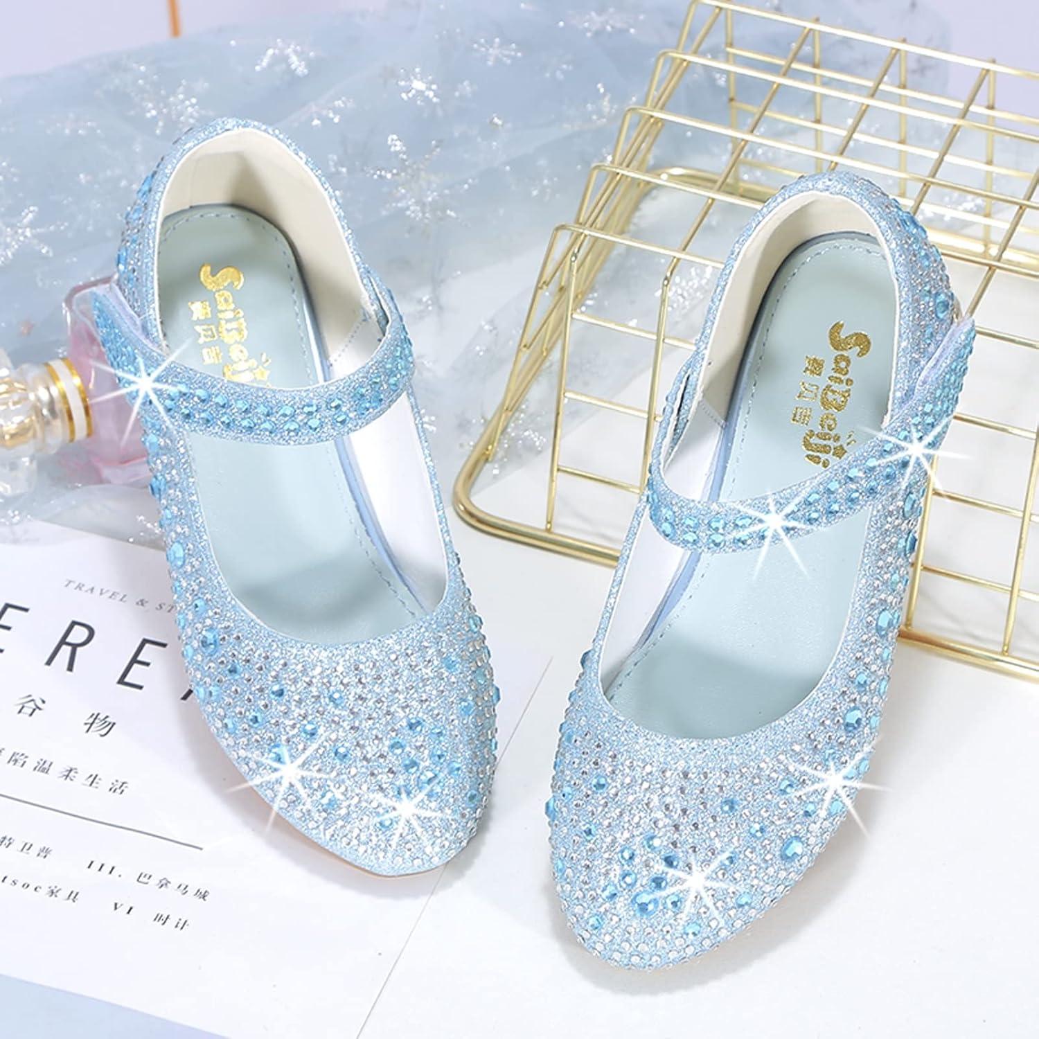 imageGirls Ballet Mary Jane Strap School Uniform Dress Flat Shoes ToddlerLittle Kid6103blue