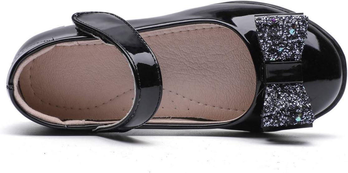 imageGirls Mary Jane Strap School Uniform Dress Flat Ballet ShoesBlack