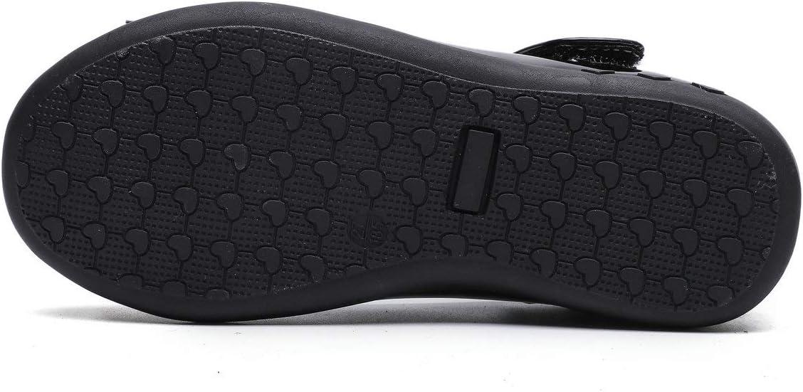 imageGirls Mary Jane Strap School Uniform Dress Flat Ballet ShoesBlack