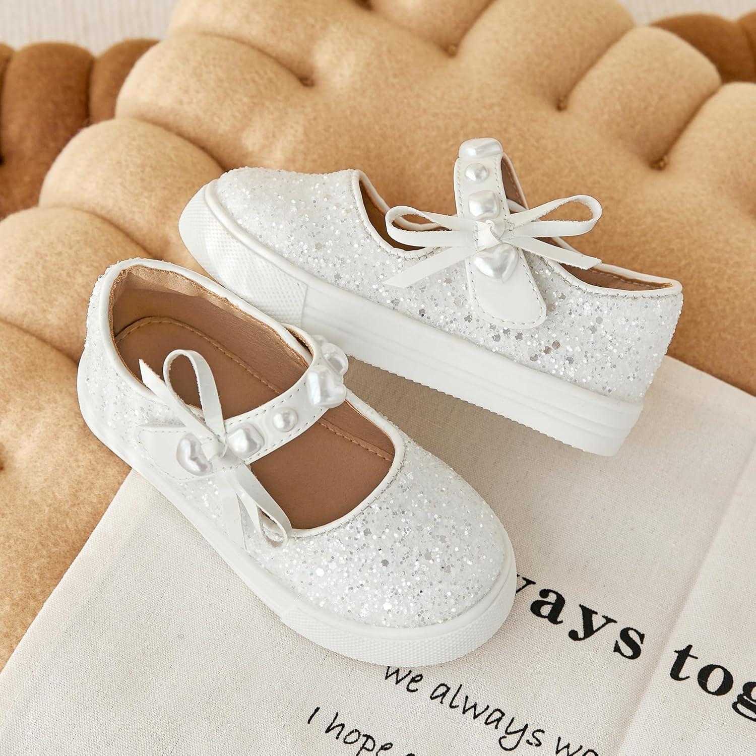 imageKiderence Toddler Girls Sneakers Little Running Sports ShoesToddlerLittle KidsCs803white