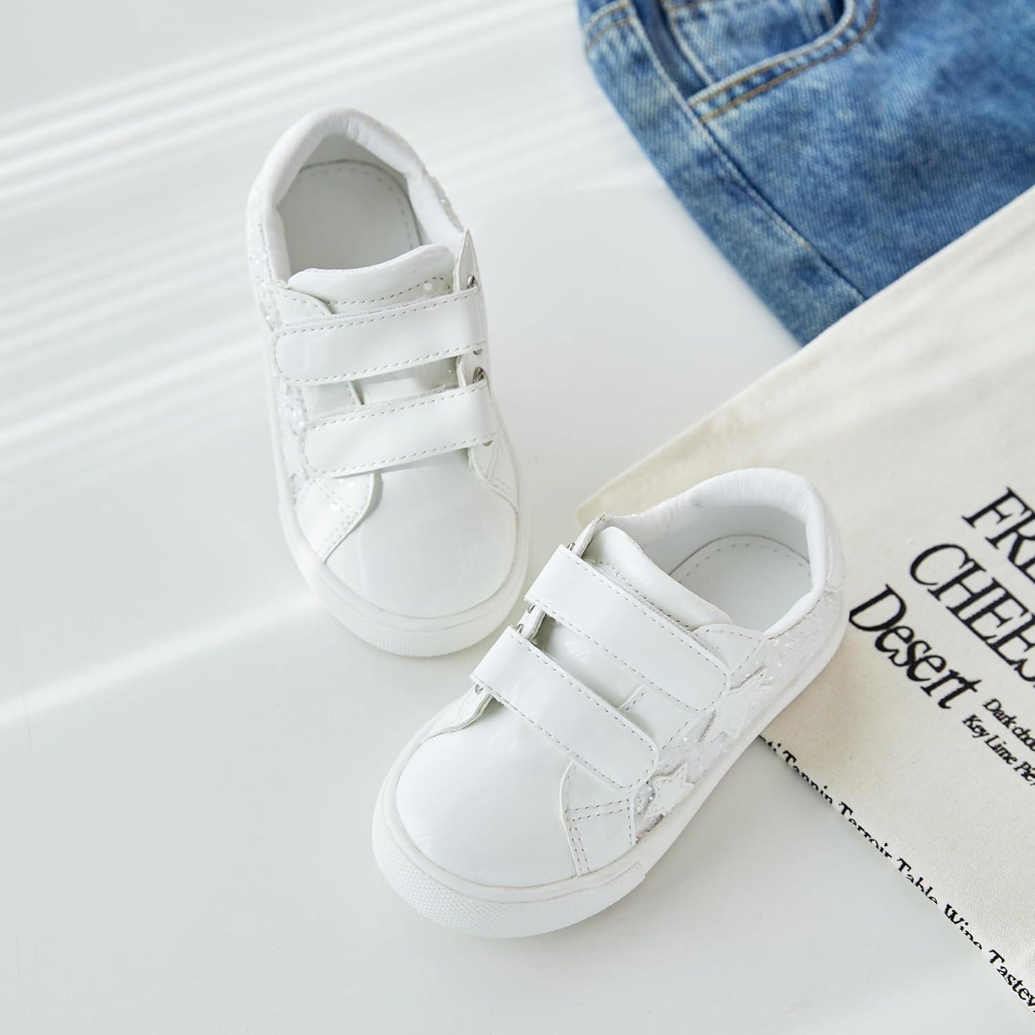 imageKiderence Toddler Girls Sneakers Little Running Sports ShoesToddlerLittle KidsCs804white