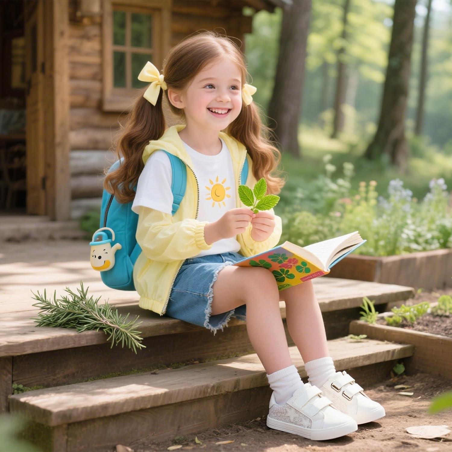 imageKiderence Toddler Girls Sneakers Little Running Sports ShoesToddlerLittle KidsCs804white