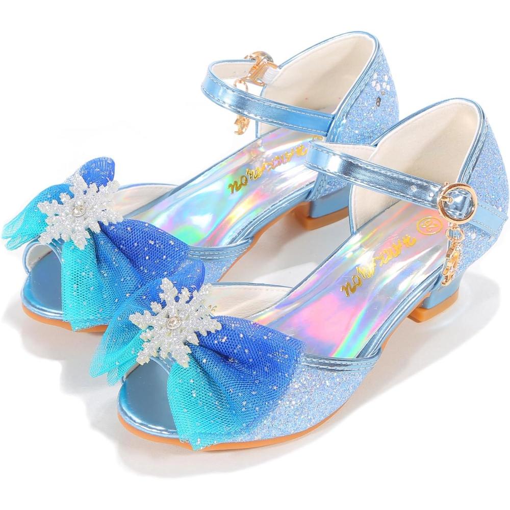 imageGirls Ballet Mary Jane Strap School Uniform Dress Flat Shoes ToddlerLittle Kid12blue