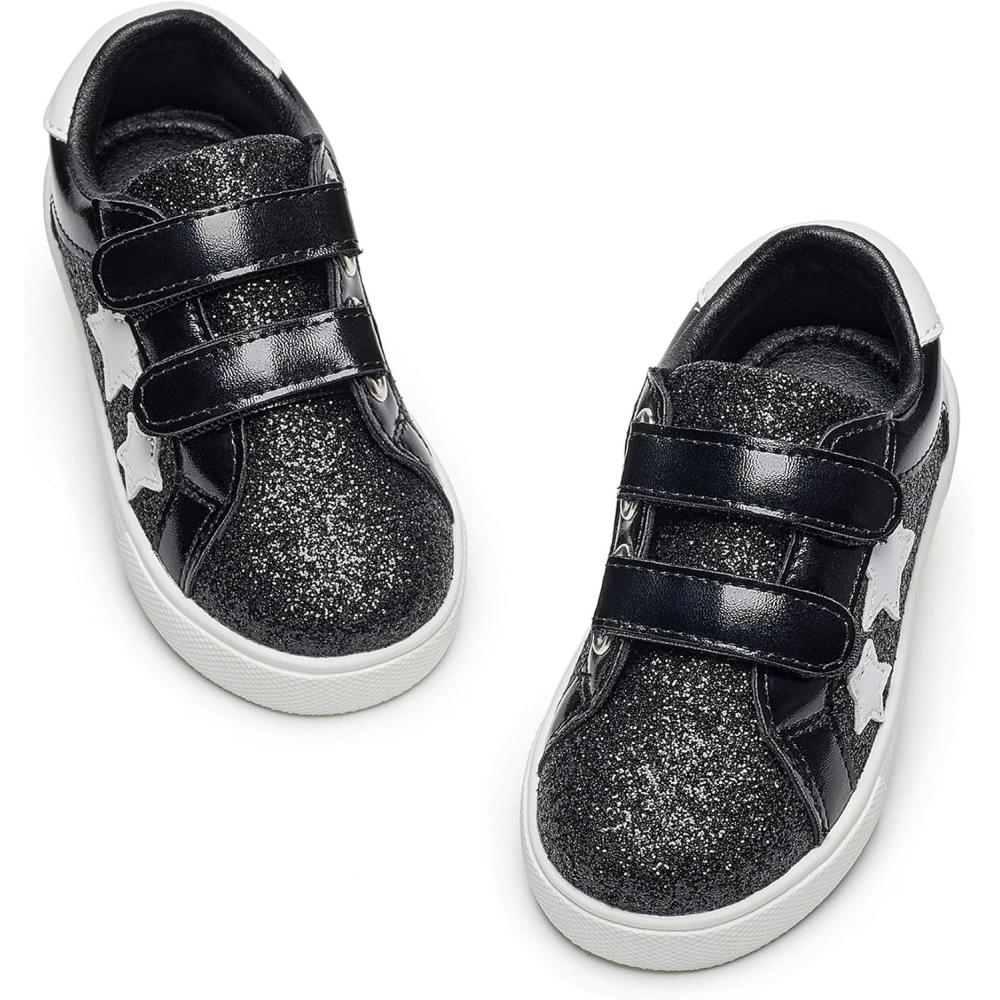 imageKiderence Toddler Girls Sneakers Little Running Sports ShoesToddlerLittle KidsCs805black