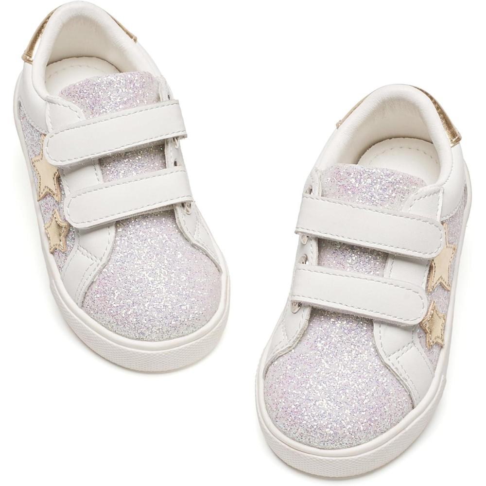 imageKiderence Toddler Girls Sneakers Little Running Sports ShoesToddlerLittle KidsCs805white