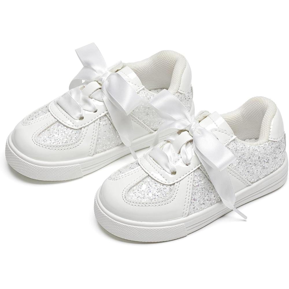 imageKiderence Toddler Girls Sneakers Little Running Sports ShoesToddlerLittle KidsCs806white