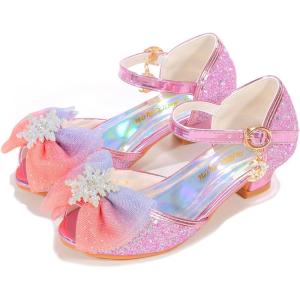 Girls Ballet Mary Jane Strap School Uniform Dress Flat Shoes (Toddler/Little Kid)(12pink)