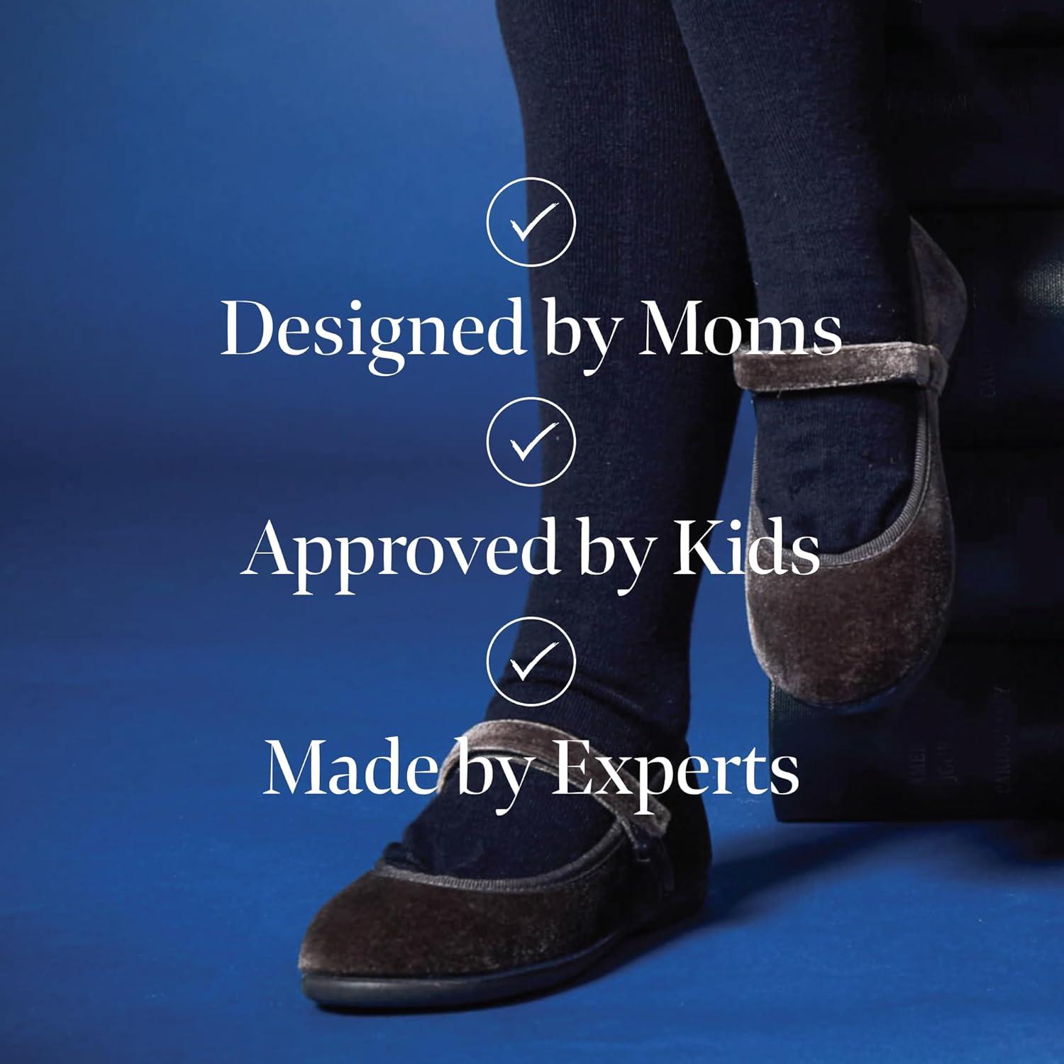 imageChildrenchic Mary Jane Shoes for Girls Classic ampamp Comfortable Dress Shoes for Toddlers ampamp Kids Perfect Flats for School Play and Special Occasions Velvet Red 13 Little Kid