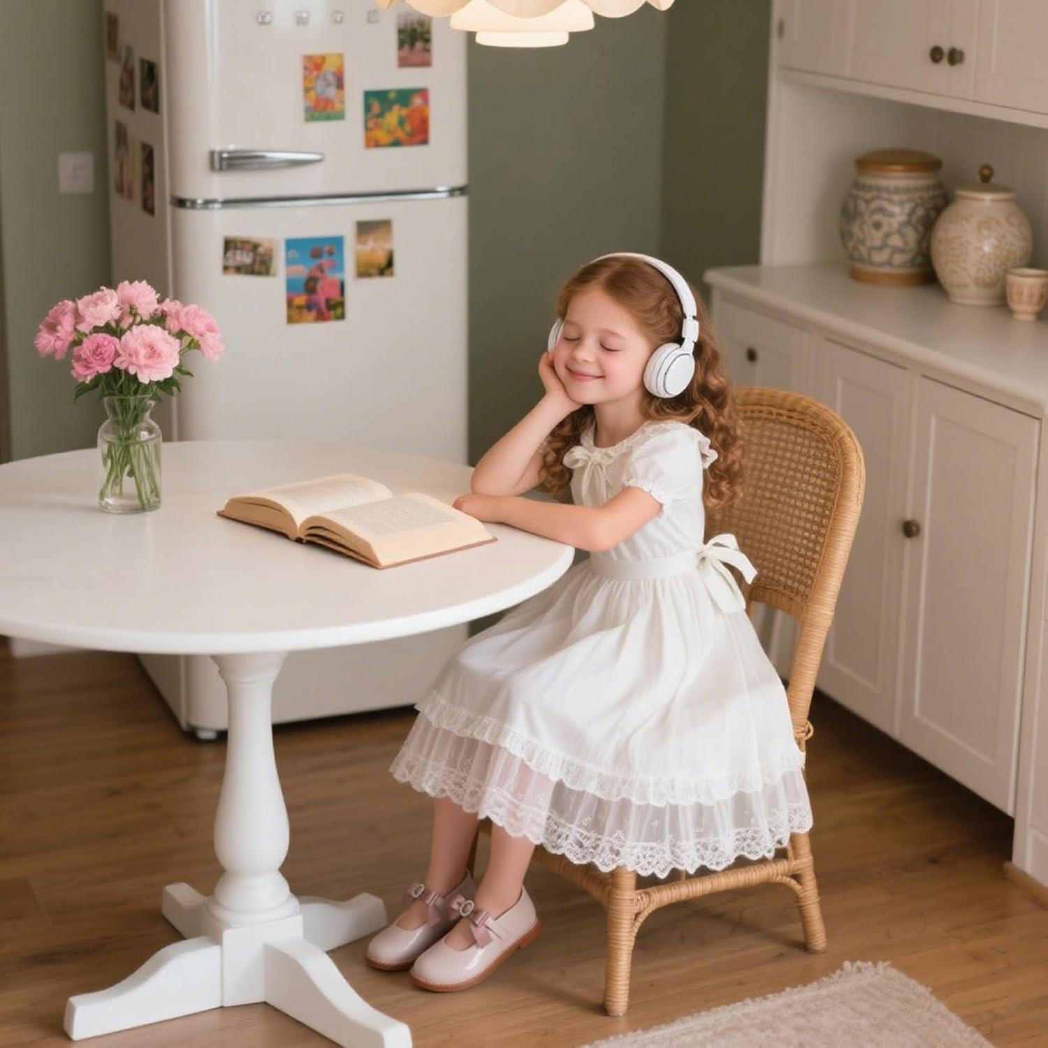 imageKiderence Girls Flat Dress Shoes School Oxfords Marry Jane ToddlerLittle KidsCk503 Pink