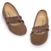 imageChildrenchic Mary Jane Shoes for Girls  Classic ampamp Comfortable Dress Shoes for Toddlers ampamp Kids  Perfect Flats for School Play and Special Occasions SuedeCamel