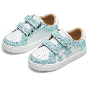 Kiderence Toddler Girls Sneakers Little Girls Running Sports Shoes(Toddler/Little Kids)(Cs802-light Blue)