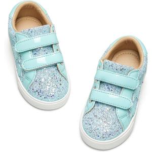 Kiderence Toddler Girls Sneakers Little Running Sports Shoes(Toddler/Little Kids)(Cs805-blue)
